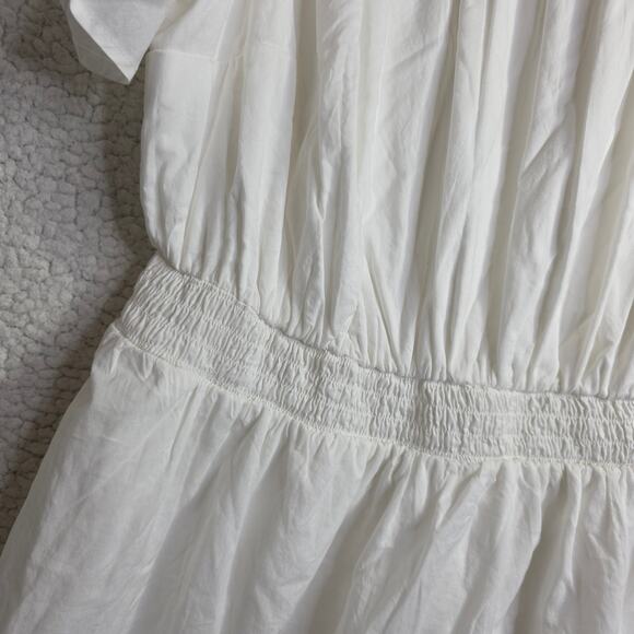 Lane Bryant NWT Sz16 White couqette romantic lacey dress. Elastic Waist Bridal - Picture 13 of 15